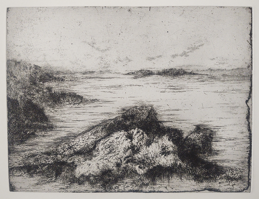 Night Drawing Summertide by Brian D Hodgson